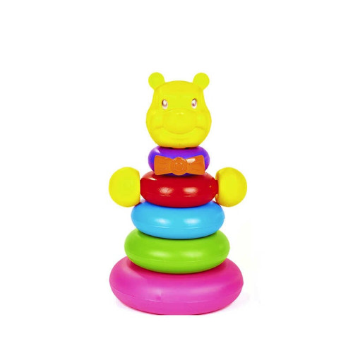 гр Піраміда "Ведмедик" / 5 кілець / 12019 (13) "M TOYS"