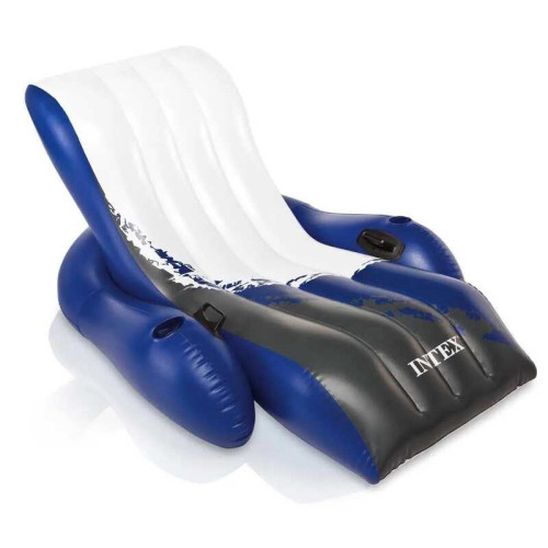 Intex Крісло 58868 EU (3) у вигляді шезлонга+підлокітники, 180х135см, від 8-ми років, в коробці