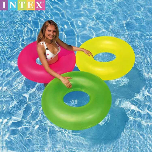 Intex Коло 59262 NP (24) однотонний, 3 кольори, діаметром 91см, від 8 років
