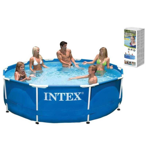 Intex Басейн каркасний 28200 NP (1) об`єм: 4 485 л (90%), розмір:305х76см, круглий, від 6+ років, в коробці