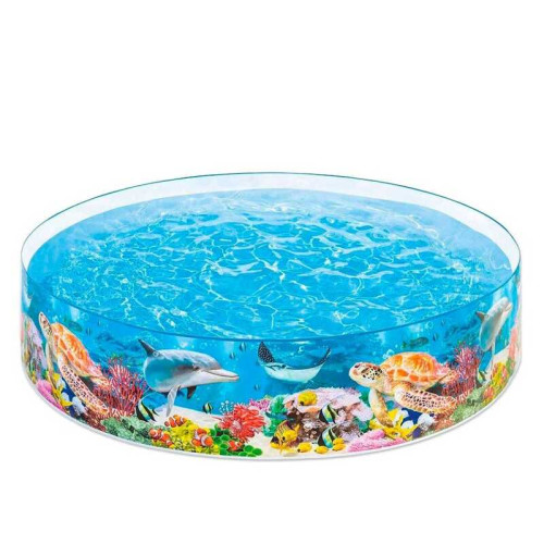 Intex Басейн 58472 NP "Океанський риф" (4) розмір 244х46см, 2089л, від 3-х років