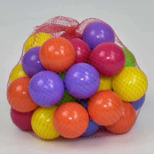 гр Кульки "60 мм" в сітці 30 шт / 09121 (12) d = 6 см "M Toys"