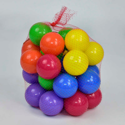 гр Кульки "80 мм м'які" 30 шт. 09122 (10) "M-Toys", в сітці