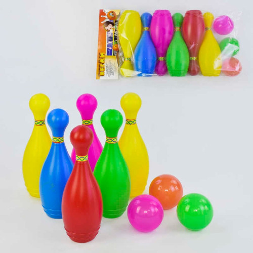 гр Кеглі мал. 16200 (24) у пакеті "M-TOYS"