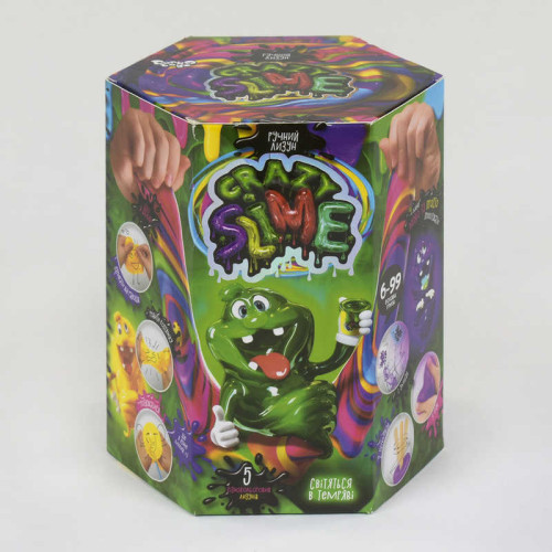гр Набір для проведення дослідів "Crazy Slime" (8) SLM-01-01Ui "Danko Toys"