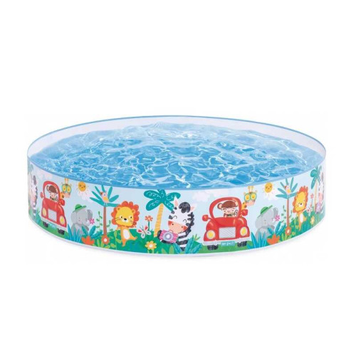 Intex Басейн 58477 NP "Качиний риф" (6) від 3-х років, діаметр 122см, висота 25см, 218л