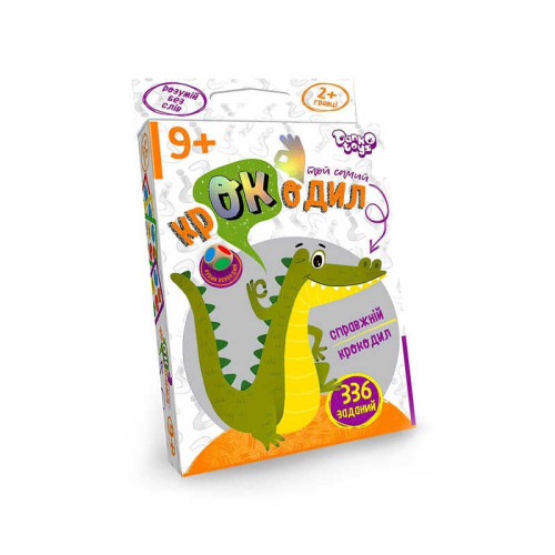 гр Настільна гра вікторина "Той самий крокодил" CROC-02-01U УКР. (32) "Danko Toys"