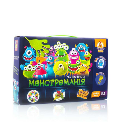 гр Гра настільна з липучками "Монстроманія" VT8044-23 укр (14) "Vladi Toys"