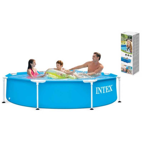 Intex Басейн каркасний 28205 NP (1) об'єм:1828л, розмір:244х51см