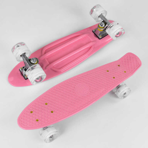 Скейт Пенні борд 2708 (8) Best Board, дошка = 55 см, колеса PU зі світлом, діаметр 6 см
