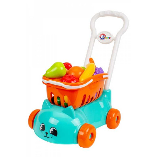 гр Іграшка "Візка" 7570 (3) "Technok Toys", 16 продуктів, в коробці