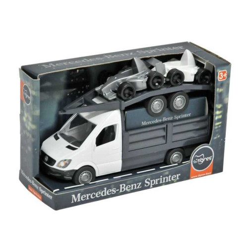 гр Машина "Mercedes-Benz Sprinter" бортовий з лафетом 39670 (БІЛИЙ) (6) "ТИГРЕС"
