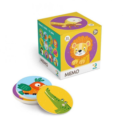 гр Гра настільна міні Мемо "Дикі тварини" 300157 (24) "Dodo"