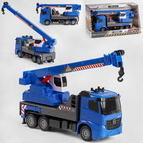 Спецтехніка 9718 C (8) "Play Smart", "Автокран", рухома стріла, в коробці