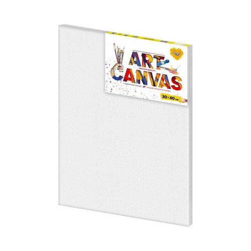 гр Полотно для малювання "Art Canvas" AC-30×40 (10) "Danko Toys", у плівці