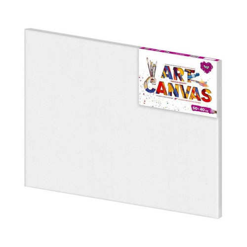 гр Полотно для малювання "Art Canvas" AC-50×40 (10) "Danko Toys", у плівці