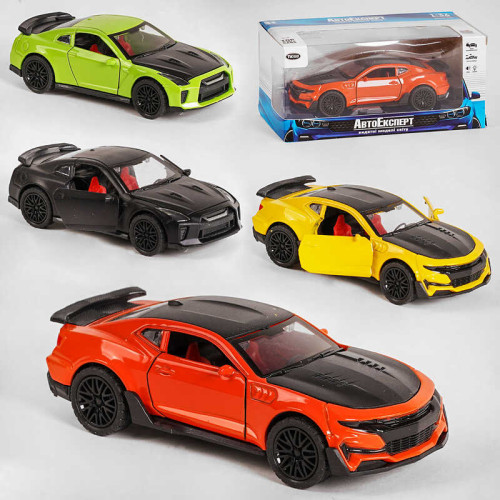Машинка MG - 00142 (120/2) "Авто Експерт", 4 види, 1:36, світло, звук, інерція, в коробці ВИДАЄТЬСЯ МІКС ВИДІВ