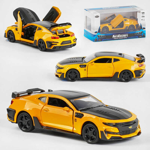 Машинка LF-34698 (48/2) "Авто Експерт", металопластик, 1:32, світло, звук, інерція, відчиняються двері, багажник, капот, в коробці