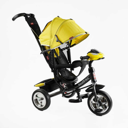 Велосипед 3-х колісний 6588 / 62-119 Best Trike (1) КОЛЕСО ПІНА, d=25см переднє, d=20см задні, фара музична, USB, Bluetooth, в коробці