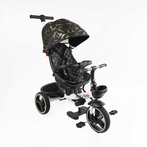 Велосипед 6390 – 10-960 BestTrike "Oscar" (1) ПОВОРОТНЕ СИДІННЯ, КЕРМО СКЛАДАЄТЬСЯ, КОЛЕСА З ПРОГУМОВАНИМ PU, КОШИК, ТЕЛЕСКОПІЧНА РУЧКА