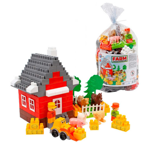 гр Конструктор 1096 (6) "Technok Toys", 130 деталей, у пакеті