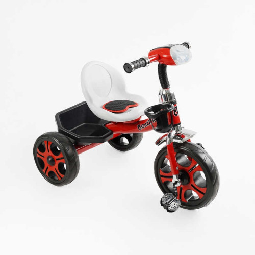 Велосипед 3-х колісний BS-21505 "Best Trike" (1) колеса EVA переднє 12’’, заднє 10’’, сталева рама, фара з музикою та світлом, кошик, в коробці
