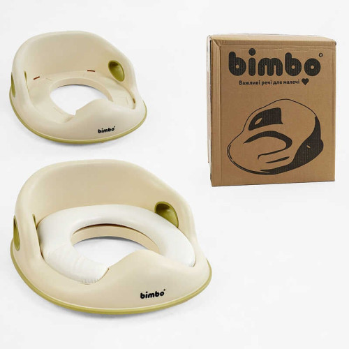 гр Накладка на унітаз BM-09920 (1) "Bimbo", 31х34х11 см, знімне м’яке сидіння, в коробці