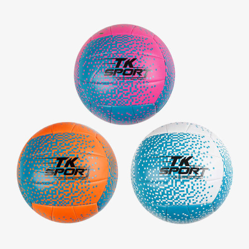 М'яч волейбольний C 70348 (100) "TK Sport", 3 види, м`який PVC, вага 280-300 грамів, розмір №5, ВИДАЄТЬСЯ ТІЛЬКИ МІКС ВИДІВ