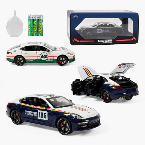 Машинка GT - 93524 (24/2) "Авто Експерт", 2 види, металопластик, 1:24, звук, світло, інерція, парогенерація, відчиняються двері, капот, багажник, у коробці