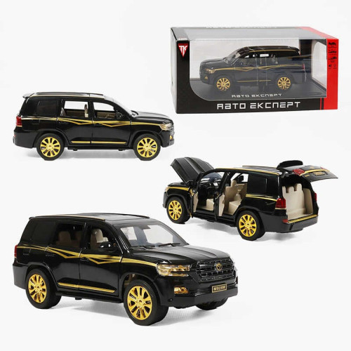 Джип RS-05503 (24) "Авто Експерт", металопластик, 1:24, звук, світло, інерція, відчиняються двері, в коробці