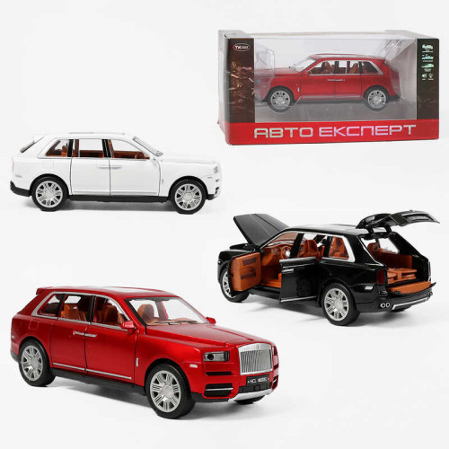Машинка RS-76216 (36) "Авто Експерт", 3 кольори, металопластик, масштаб 1:22, світло, звук, інерція, відчиняються двері, багажник та капот, в коробці, ВИДАЄТЬСЯ ТІЛЬКИ МІКС ВИДІВ