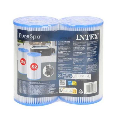Intex Фільтр-картридж 29012 (6) тип S2, 2 штуки
