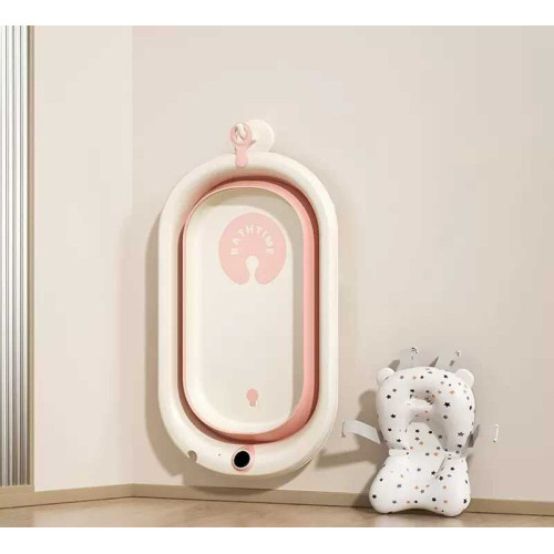 гр Ванночка дитяча складна Bimbo 9326-17 (1) розмір 76х47*21см, клапан зливу, розкладні ніжки, електронний датчик температури, матрац, в коробці