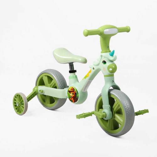 Велосипед-трансформер Best Trike JM-0711-6 (1) колеса 10’’, музика та підсвічування, з’ємні педалі, з’ємні допоміжні бокові колеса, в коробці