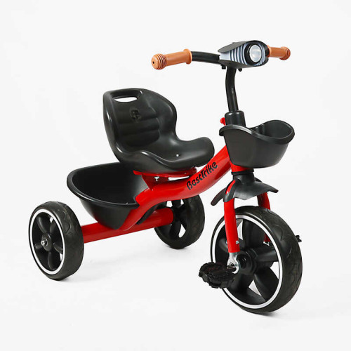 Велосипед 3-х колісний BS-40855 / BS-40-855 "Best Trike" (1) колеса EVA переднє 10’’, заднє 8’’, сталева рама, ОЗВУЧУВАННЯ, в коробці