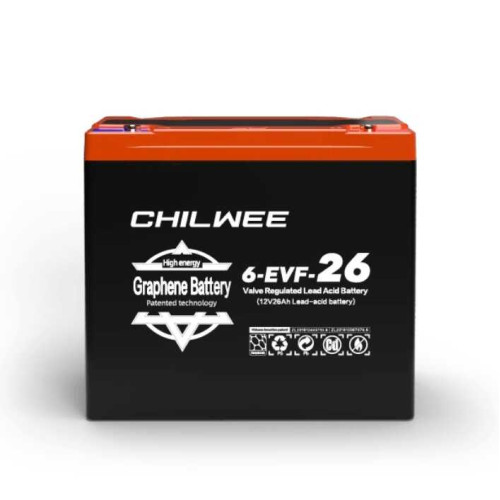 Акумулятор графеновий 6-EVF-26 (CH-0072V/26) (1) напруга 12V26Ah Ціна за 1 ящик (6шт)