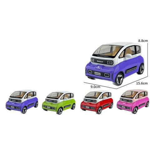 Машинка N-1266-86 (24) 4 кольори, "Авто Експерт", металопластик, 2 режими, аварійна сигналізація, 1:24, світло, звук, інерція, відчиняються двері, в коробці, ВИДАЄТЬСЯ МІКС