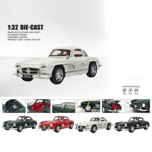 Машинка L-9908-73 (72) 4 кольори, "Авто Експерт", металопластик, 1:32, світло, звук, інерція, відчиняються двері, багажник, капот, в коробці, ВИДАЄТЬСЯ МІКС