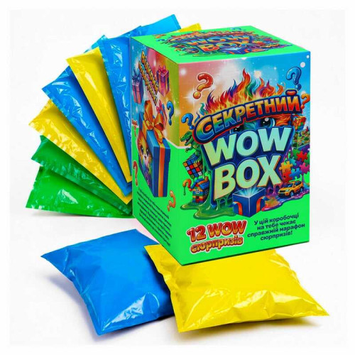 гр Гра "Секретний Wow Box " 90569 (1) 12 пакетиків з іграшками-сюрпризами, в коробці