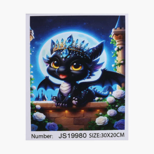 Алмазна мозаїка JS 19980 (50) "TK Group", 30x20 см, в коробці