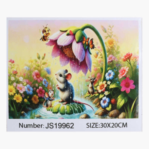 Алмазна мозаїка JS 19962 (50) "TK Group", 30x20 см, в коробці