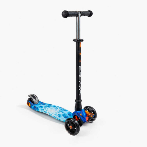 Самокат 113-55 MAXI Best Scooter (1) колеса PU, зі світлом, в ПАКЕТІ!