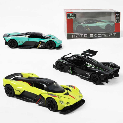 Машинка L-0508-85 (72/2)  “Авто Експерт”, 3 види, металопластик, масштаб: 1:32, підсвічування, звук, інерція, відкриваються двері, капот, гумові шини,  в коробці, ВИДАЄТЬСЯ МІКС